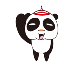 shirome panda 2 sticker #5979255