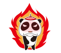 shirome panda 2 sticker #5979262