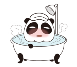shirome panda 2 sticker #5979264