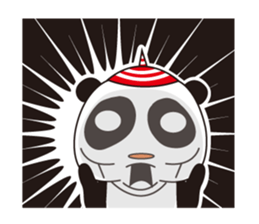shirome panda 2 sticker #5979266