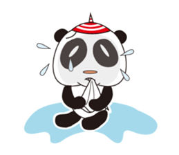 shirome panda 2 sticker #5979269