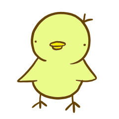 edamame' color little bird