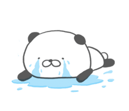 cutie panda sticker sticker #5979645