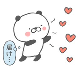 cutie panda sticker sticker #5979652