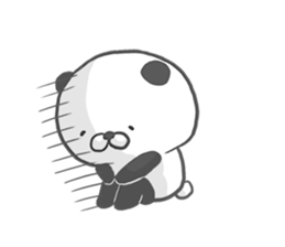 cutie panda sticker sticker #5979658