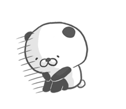 cutie panda sticker sticker #5979658