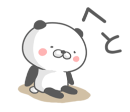 cutie panda sticker sticker #5979668