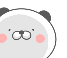 cutie panda sticker sticker #5979670