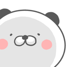 cutie panda sticker sticker #5979670