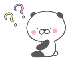 cutie panda sticker sticker #5979671