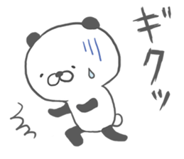 cutie panda sticker sticker #5979675