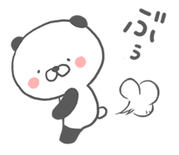 cutie panda sticker sticker #5979678
