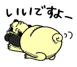 pug's sticker sticker #5979762