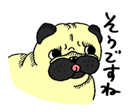 pug's sticker sticker #5979763