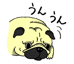 pug's sticker sticker #5979765