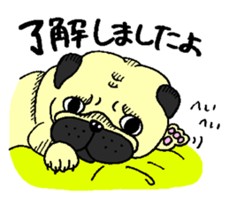 pug's sticker sticker #5979767