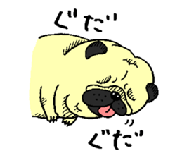 pug's sticker sticker #5979768