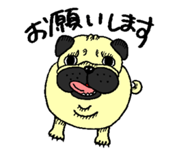 pug's sticker sticker #5979774
