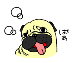 pug's sticker sticker #5979777