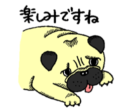 pug's sticker sticker #5979779