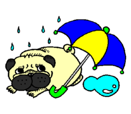 pug's sticker sticker #5979780