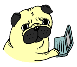 pug's sticker sticker #5979786