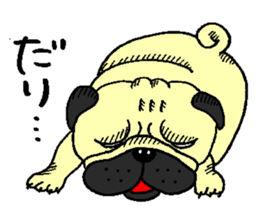 pug's sticker sticker #5979788