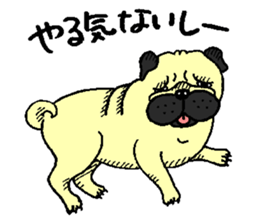 pug's sticker sticker #5979789