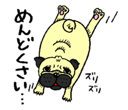 pug's sticker sticker #5979790