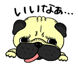 pug's sticker sticker #5979794