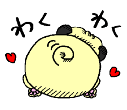 pug's sticker sticker #5979796