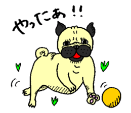 pug's sticker sticker #5979798