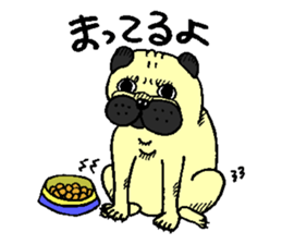 pug's sticker sticker #5979799