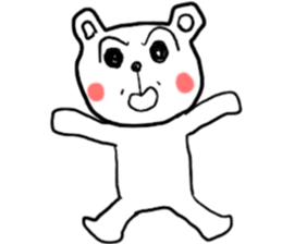 Angry Teddy sticker #5980361