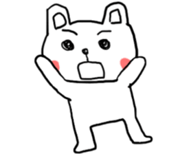 Angry Teddy sticker #5980366