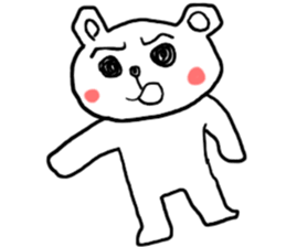 Angry Teddy sticker #5980367