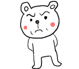 Angry Teddy sticker #5980368