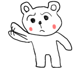 Angry Teddy sticker #5980375