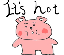 Angry Teddy sticker #5980384