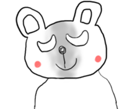 Angry Teddy sticker #5980386