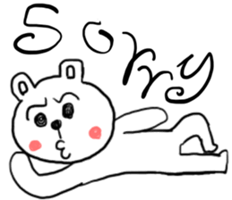 Angry Teddy sticker #5980390