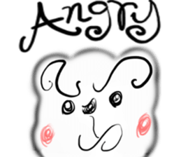 Angry Teddy sticker #5980392