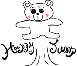 Angry Teddy sticker #5980394