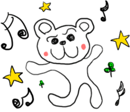 Angry Teddy sticker #5980399