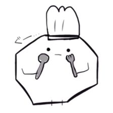 He quit eraser. sticker #5980446