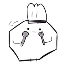 He quit eraser. sticker #5980446