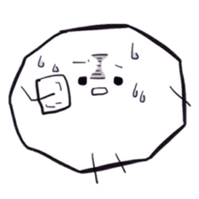 He quit eraser. sticker #5980452