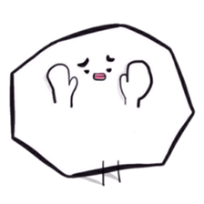 He quit eraser. sticker #5980461