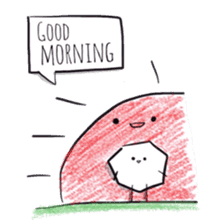 He quit eraser. sticker #5980479