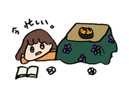 Loose YURUKO. sticker #5980583